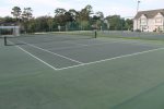 tennis, basketball and sand volleyball courts